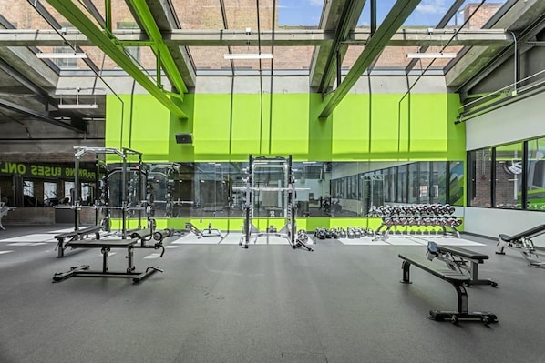 Fitnessbereich