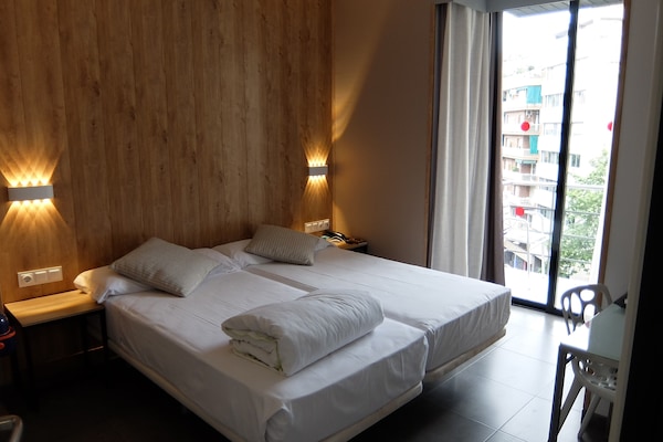 Down duvets, minibar, in-room safe, desk