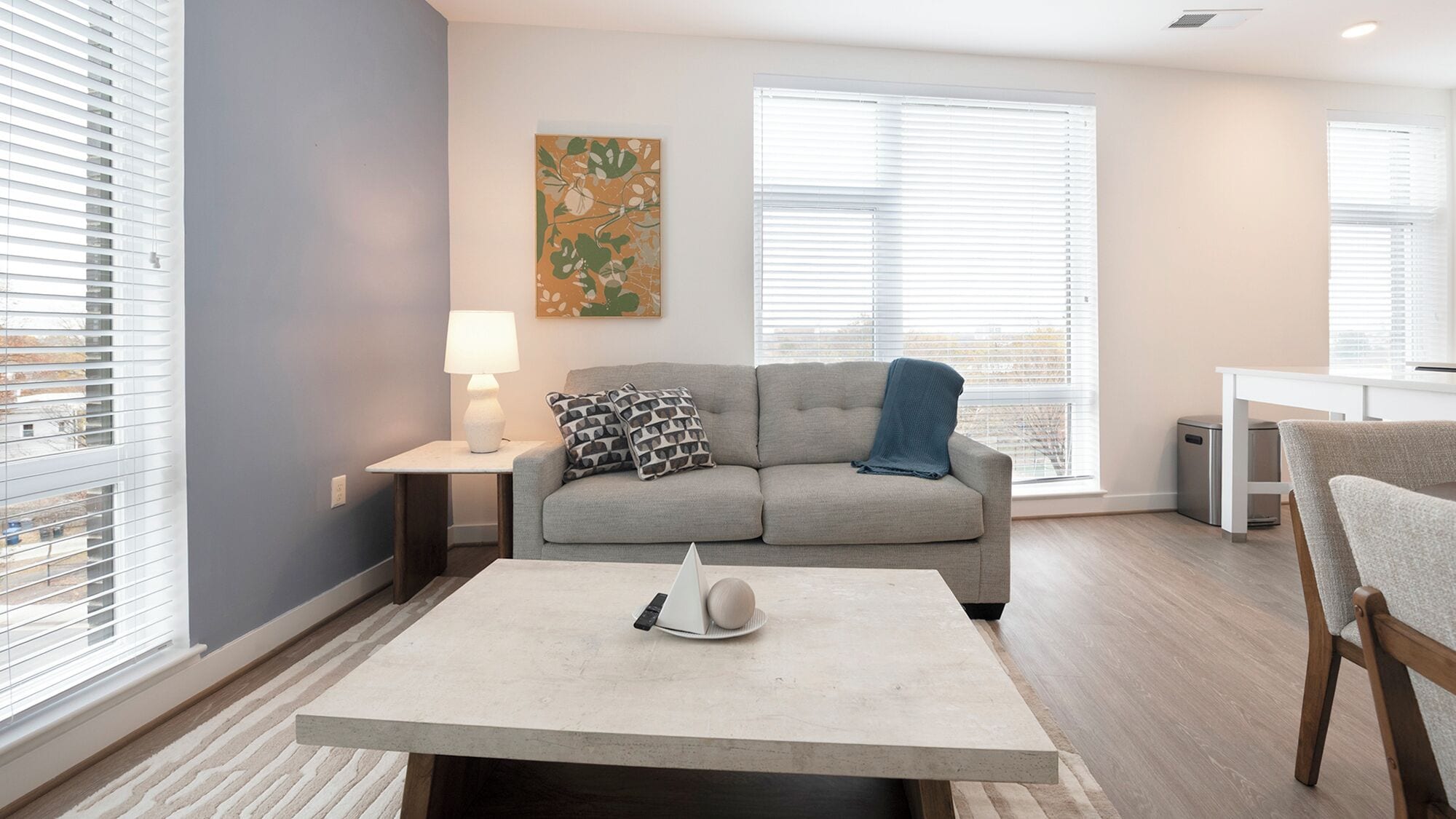 Apartment (2 Bedrooms) | Living area | 50-inch TV with digital channels