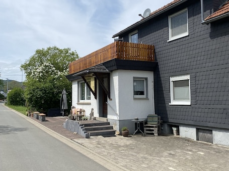 Exterior. Apartment with Balcony and Wi-Fi in Medebach