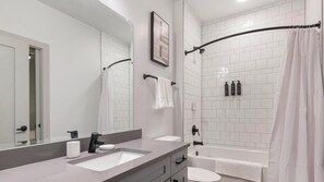 Bathroom - Landing | Chic Studio, Gym, Game Room (Jacksonville)