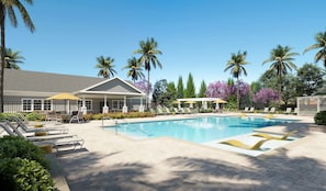 Pool - Landing | Incredible 2BD, Pool, Gym (Palm Bay)