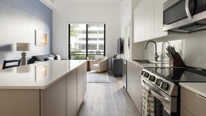 Fridge, dining tables - Landing | Incredible 3BD, Gym, Clubhouse (North Miami)