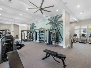 Fitness facility - Landing | Modern 1BD, Pool, Yoga Studio (Vero Beach)