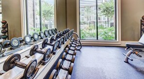 Fitness facility - Landing | Beautiful 1BD, Clubhouse, Gym (Houston)