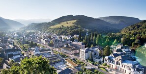 Aerial view - Holiday Home 'T 2' with Wi-Fi (La Bourboule)