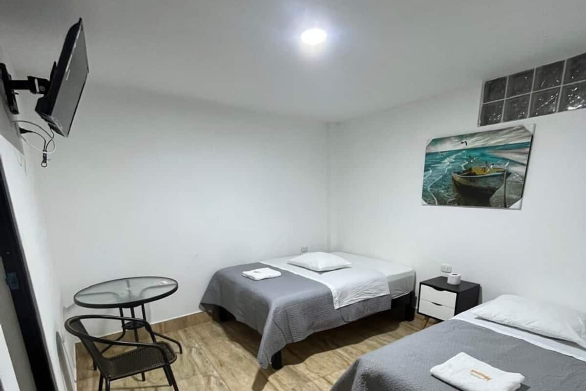 Standard Double Room, Multiple Beds | Desk, free WiFi