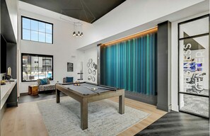 Game room - Landing | Stylish 1BD, Gym, Courtyard (Enlow)