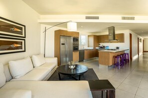 Living area - 2BR Apartment - Standard (Cabarete)