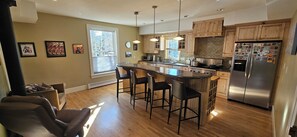 Fridge, microwave, oven, stovetop - Remarkable Historic home at the heart of Breckenridge, four beds, 3 baths. (Breckenridge)