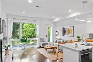 Interior - Fully Furnished 2BR w/ AC, Great Location & Modern Comforts Apt 7 (Washington)