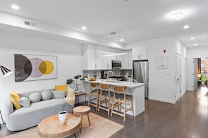 Interior - Fully Furnished 2BR w/ AC, Great Location & Modern Comforts Apt 7 (Washington)