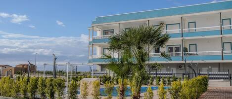 Seasonal outdoor pool