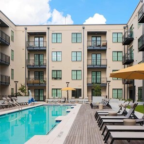 Pool - Landing | Modern 2BD, Game Room, Yoga Studio (Savannah)