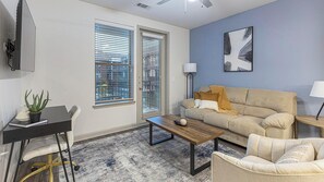 Smart TV - Landing | Spectacular 1BD, Gym, Yoga Studio (Arlington)