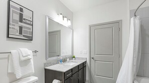 Bathroom - Landing | Spectacular 2BD, Yoga Studio, Gym (Arlington)