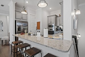 Coffee/tea maker, fridge, microwave, oven - Resort Pool + Cart | Steps to Big Chill on 30A (Watersound)
