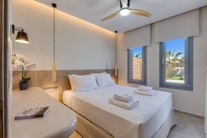 Iron/ironing board, free WiFi, bed sheets - Villa Kamelia Seaside Almyra by Villa Plus (Agkisaras)