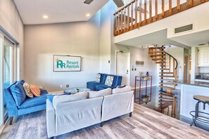 Condo, Multiple Beds (The Intercoastal #209 - Intercoastal ) | Living area - The Intercoastal #209 - Intercoastal Escape (Indian Shores)