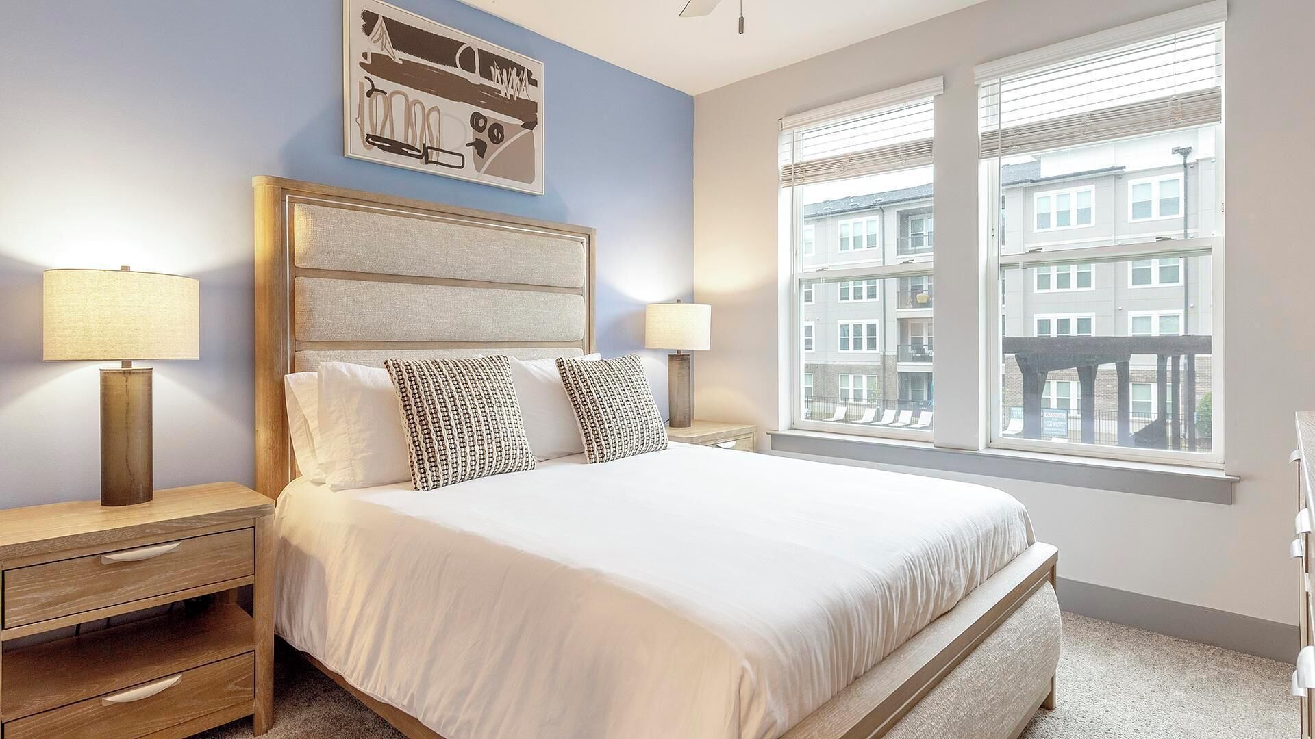 2 bedrooms, desk, iron/ironing board, WiFi