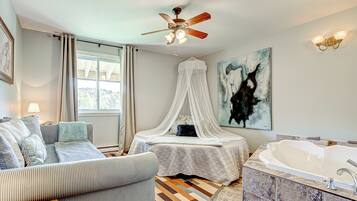 9 chambres, coffre-fort, fer et planche à repasser