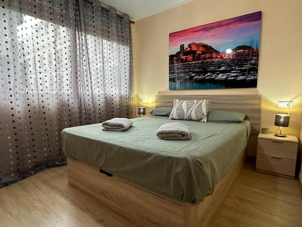 2 dormitorios, wifi, ropa de cama