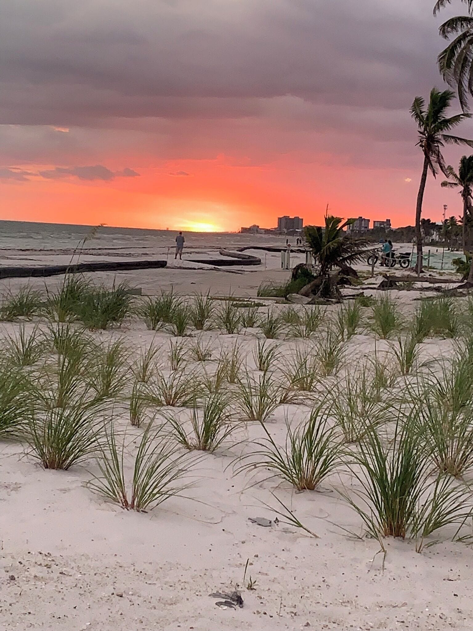 Sun loungers, beach towels