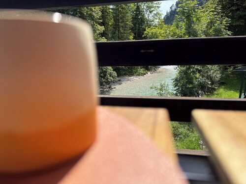 Apartment - Right on the river |Balcony | Mountain view