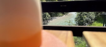 Apartment - Right on the river |Balcony | Mountain view