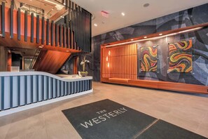 Lobby - Landing | Modern 2BD, Clubhouse, Pool (Washington)