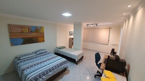 Basic Studio | Iron/ironing board, free WiFi - studio (Vila Velha)