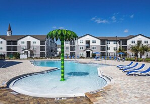 Pool - Landing | Stunning 2BD, Pool, Yoga Studio (Ocala)