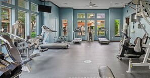 Fitnessbereich