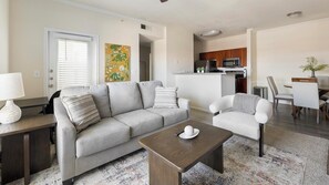 Smart TV - Landing | Chic 1BD, Gym, Clubhouse (Lewisville)