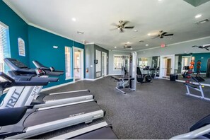 Fitness facility - Landing | Chic 1BD, Clubhouse, Gym (Lewisville)