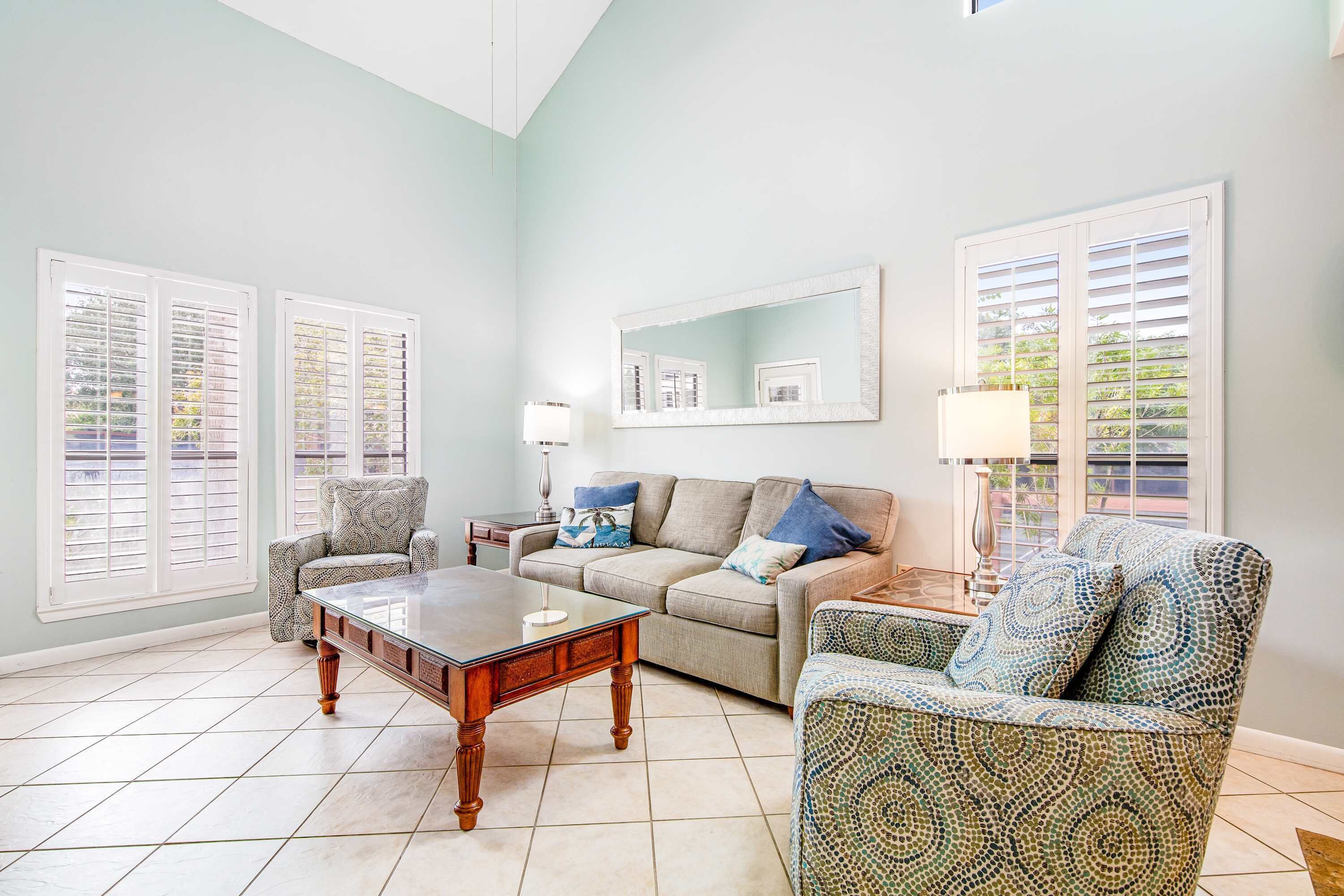 TV, DVD player, stereo