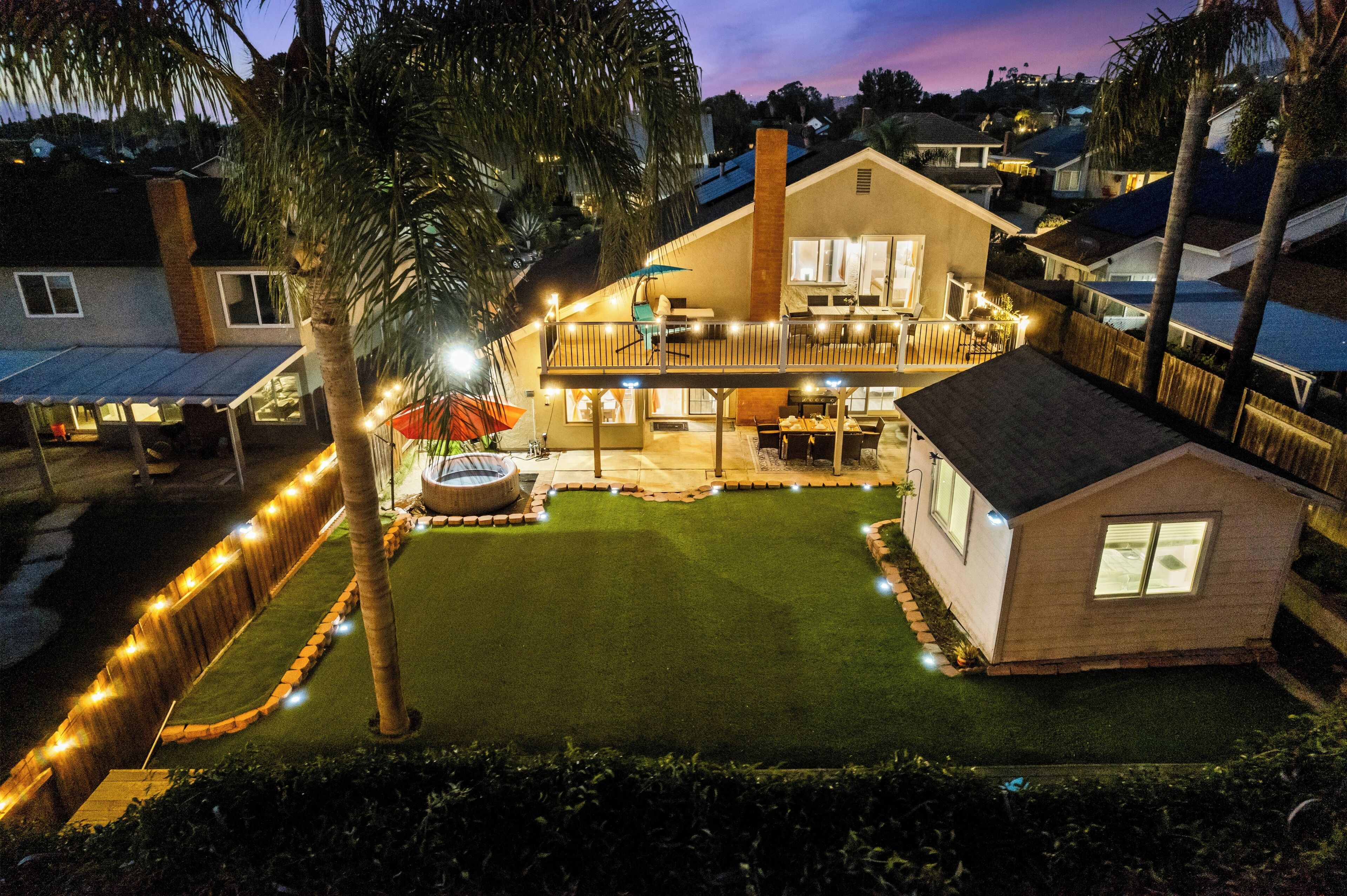 Overnatningsstedets område