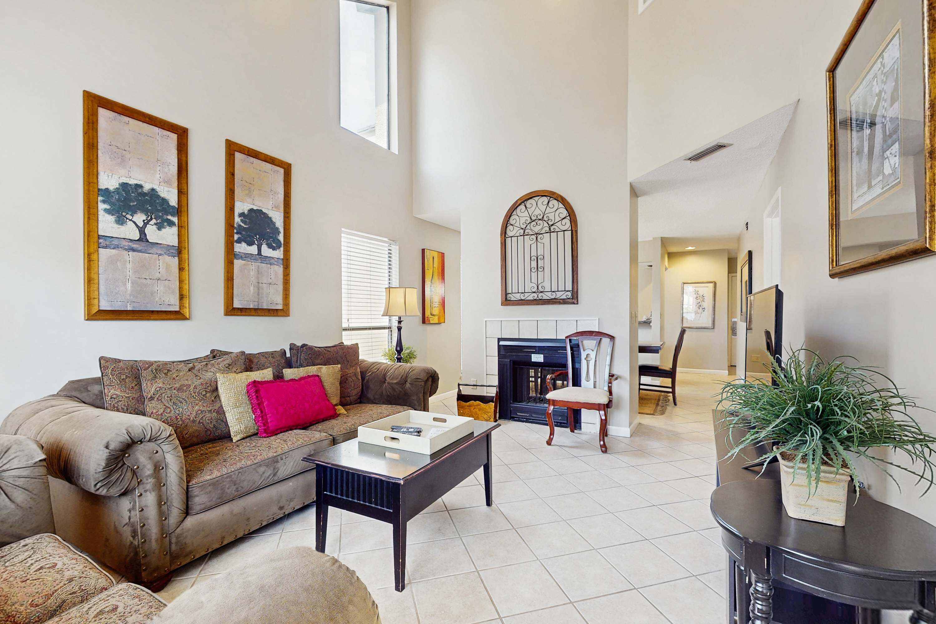 TV, DVD player, stereo, offices