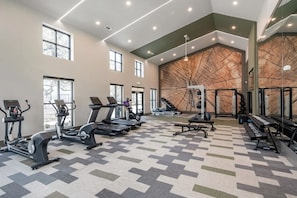 Fitness facility - Landing | Chic 1BD, Gym, Pool (Leander)