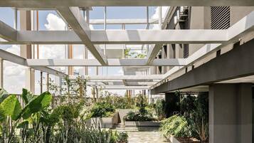 Enceinte de l’hébergement