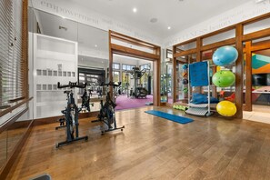 Fitness facility - Landing | Amazing 2BD, Yoga Studio, Gym (Cedar Park)