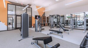 Fitness facility - Landing | Incredible 1BD, Gym (San Antonio)