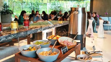 Frokostbuffé er inkludert hver dag