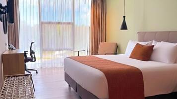 Caja de seguridad en la habitación, escritorio y wifi gratis