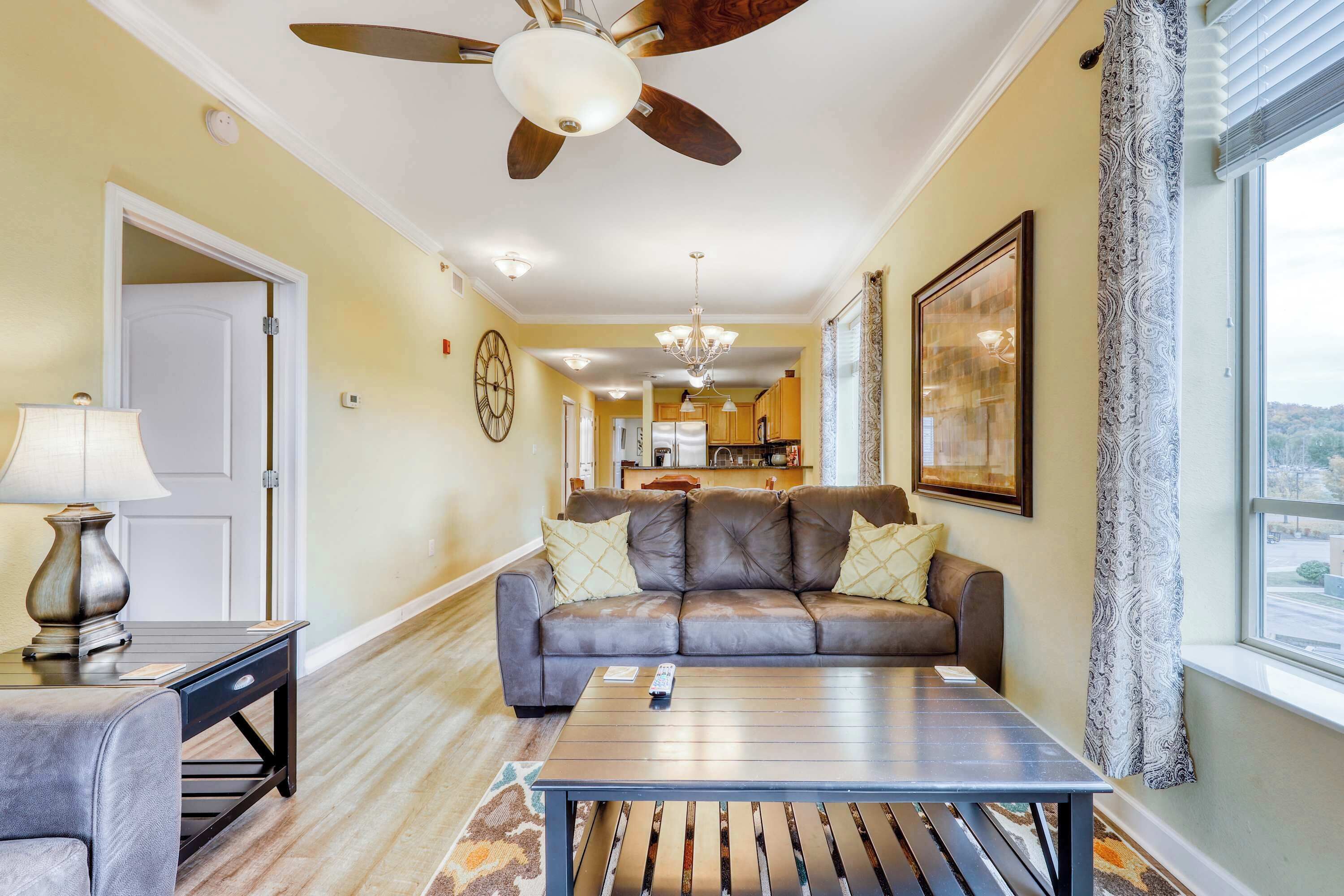 TV, fireplace, DVD player, offices