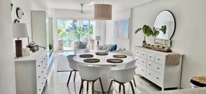 Dining - Seawinds Beachfront Top Floor- Less Mosquitos•24/7 Security (Sousa-Cabarete Highway)