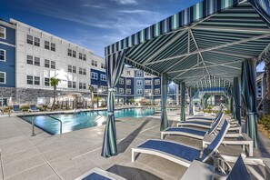 Pool - Landing | Amazing 1BD, Game Room, Yoga Studio (Palm Bay)