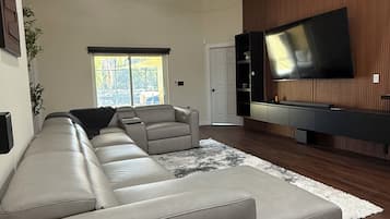 Smart TV, video games, stereo