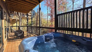 Bain à remous extérieur
