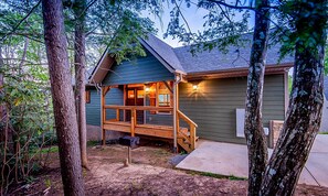 Exterior - Luxe Mtn View Cabin, Sleeps 10, Hot Tub, Game Room (Gatlinburg)
